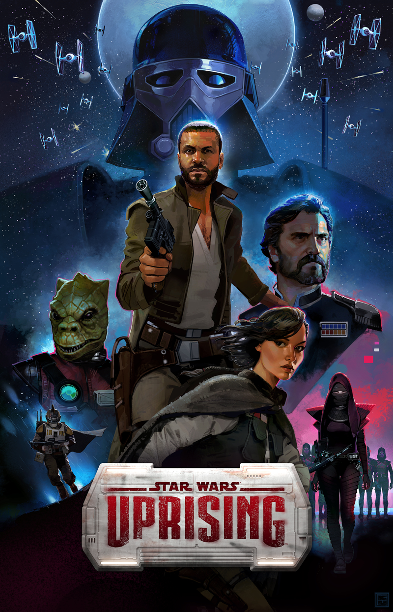 Illustration for article titled Now This Is How You Do Star Wars Art